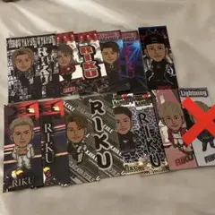 RIKU 千社札 14枚セット ステッカー THE RAMPAGE