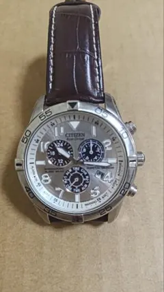 CITIZEN エコドライブ クロノグラフ腕時計