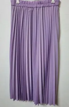as know as de base ラベンダー プリーツスカート 新品 未使用