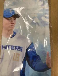 ファイターズ　山﨑福也　HERO タオル