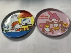 サンリオいちご新聞　ストロベリーニュース25周年 プレート2枚セット