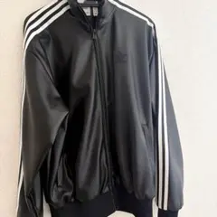 adidasフェイクレザー ファイヤーバード トラックジャケット Mサイズ
