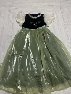 アナ雪　アナ　ハロウィン　ワンピース　コスプレ
