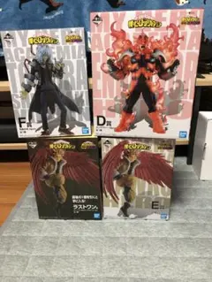 僕のヒーローアカデミア　一番くじ　フィギュア4点セット(単品も可)