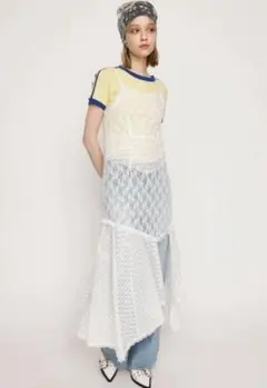 【完売品】SLY　COMBINATION　LACEドレス　キャミワンピース　白