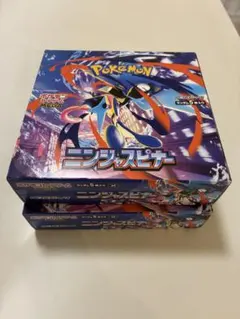 ポケモンカード ニンジャスピナー 90パック 3BOX ペリペリなし 箱なし
