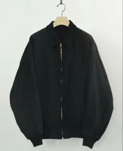 サイズ1 COMOLI 26SS ブラックドリルジップショートジャケット　新品