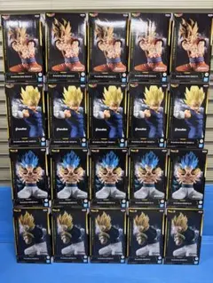 ①ドラゴンボール grandista 悟空　べジータ　ゴジータ20体セット