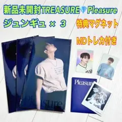 新品 TREASURE Pleasure ジュンギュ マグネット MDトレカ付き
