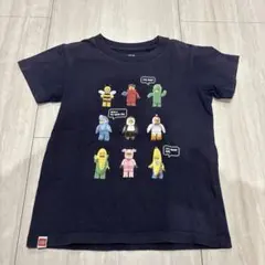 ユニクロ UT レゴ キャラクターTシャツ ネイビー 110
