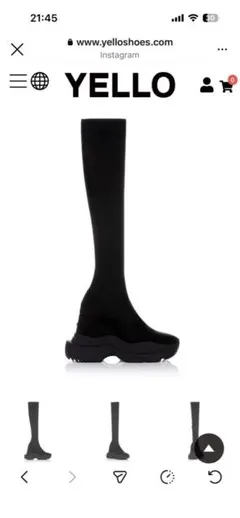 2026年最新】Yellow boots カラー：ブラック系 レディース ロング