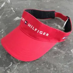TOMMY HILFIGER サンバイザー レッドのサムネイル