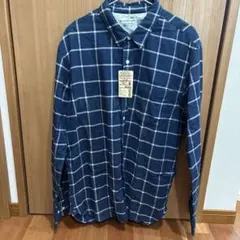 無印良品　ネルシャツ