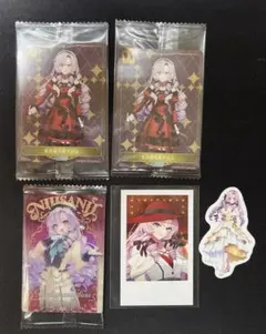 にじさんじ 壱百満天原サロメ　グッズ　まとめ売り　チェキ　カード