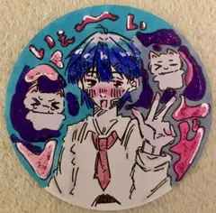原画手描きイラスト グリッター仕上げ