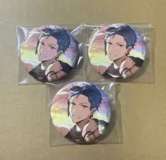 エリオスライジングヒーローズ 缶バッジセット アッシュ