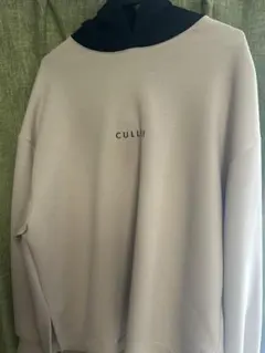CULLNI パーカー　ベージュ　ブラック
