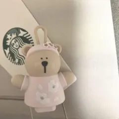 スタバ リユーザブルカップ 専用キャップ ベアリスタ　桜