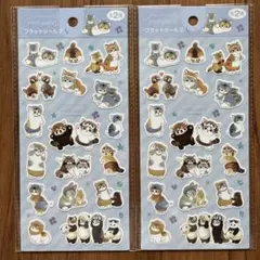と*ん様 mofusand フラットシール 2シートセット
