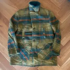 【70s】TOWNCRAFT JCPennyタグ 黒タグ チェックブルゾン L