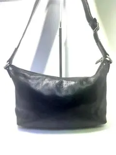 0106 COACH コーチ ショルダーバッグ F70559 レザー ブラック