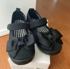 エニファム キッズ リボンシューズ 卒園式 入学式 発表会 七五三 (べべ