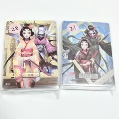 第五人格 中国 トレカ 時の軌跡 雕刻時光 R SR 芸者 美智子