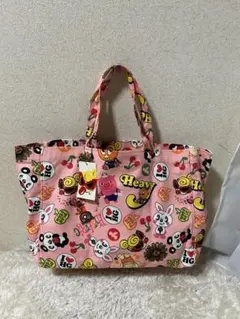 新品タグ付きHYSTERIC MINI★ピンク布バック