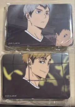 宮侑　宮治　缶バッチ　ハイキュー