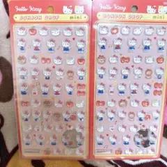 ハローキティ ボンボンドロップミニシール 2枚セット正規品 ボンドロ キティ