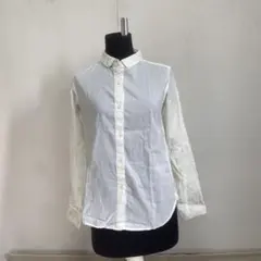 RETRO GIRL 長袖シャツ ホワイト M