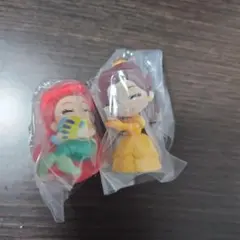 ぎゅーこっと アリエル ベル カプセルトイ フィギュアセット