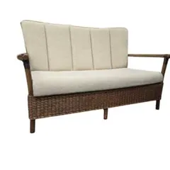 風間 KAZAMAラタン2人掛けソファ2P