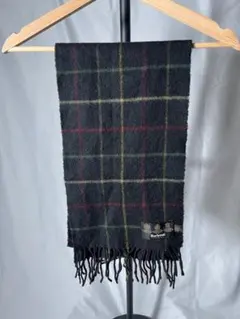 【BFCM価格！・スコットランド製】Barbour チェック柄ウールマフラー