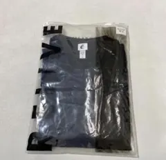 RELIVE 丸首半袖Tシャツシャツ ポリエステル ブラック Lサイズ　男女兼用