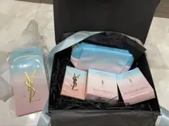 新品　YSL 美品　アイシャドウ　ポーチ　ミラー　スプリング　限定セット