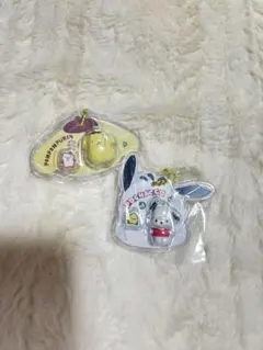 サンリオ チョコボール パッケージチャーム ポムポムプリン・ポチャッコ