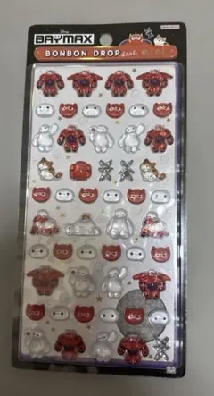※訳あり　正規品　ベイマックス ボンボンドロップシールミニ