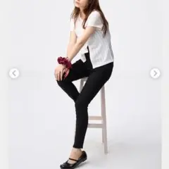 GU　ジーユー　ウルトラストレッチスキニーパンツ　ブラック　29