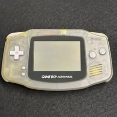 【ジャンク品】 Nintendo ゲームボーイ アドバンス ミルキーブルー 本体