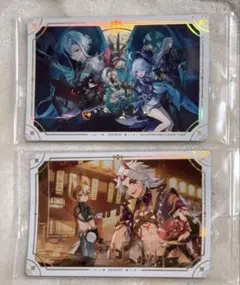 原神シールウエハース 2枚セット