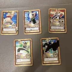 ワンピース カードダス めざせ海賊王！ 5枚セット ゲーム特典プロモ