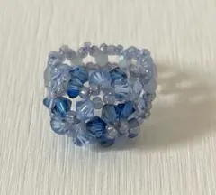 ブルースワロフスキードームリング