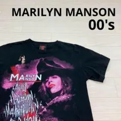 SHOOT シュート MARILYN MANSON 00's バンドＴシャツ