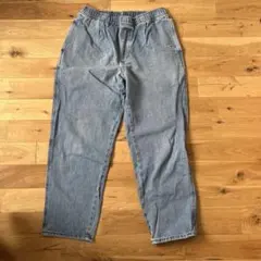 ライトブルーデニムパンツ ゴムウエスト FREAK’S STOREのサムネイル