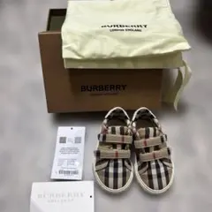 BURBERRY バーバリー キッズサンダル EU23サイズ 14.4 - メルカリ