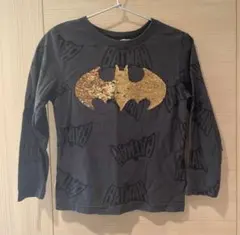 バットマン★スパンコール★ロンT100cm