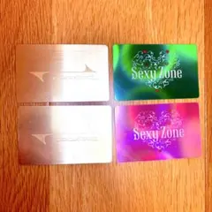 Sexy Zone タイムレス　会員証カードセット合計4枚のサムネイル