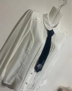 値下げ★新品未使用タグ付き　axes femme ネクタイ付ブラウス