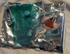 初音ミク スシロープロジェクトセカイコラボ アクリルチャーム付きマルチポーチ